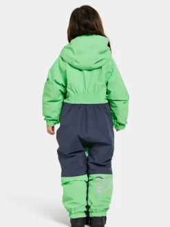 Sale Didriksons Talvi Kids' Coverall Dusty Lime