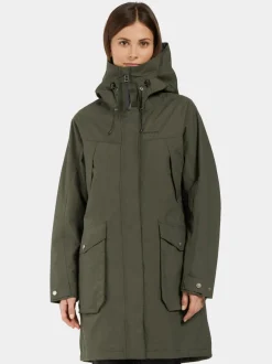 Hot Didriksons Thelma Parka Deep Green