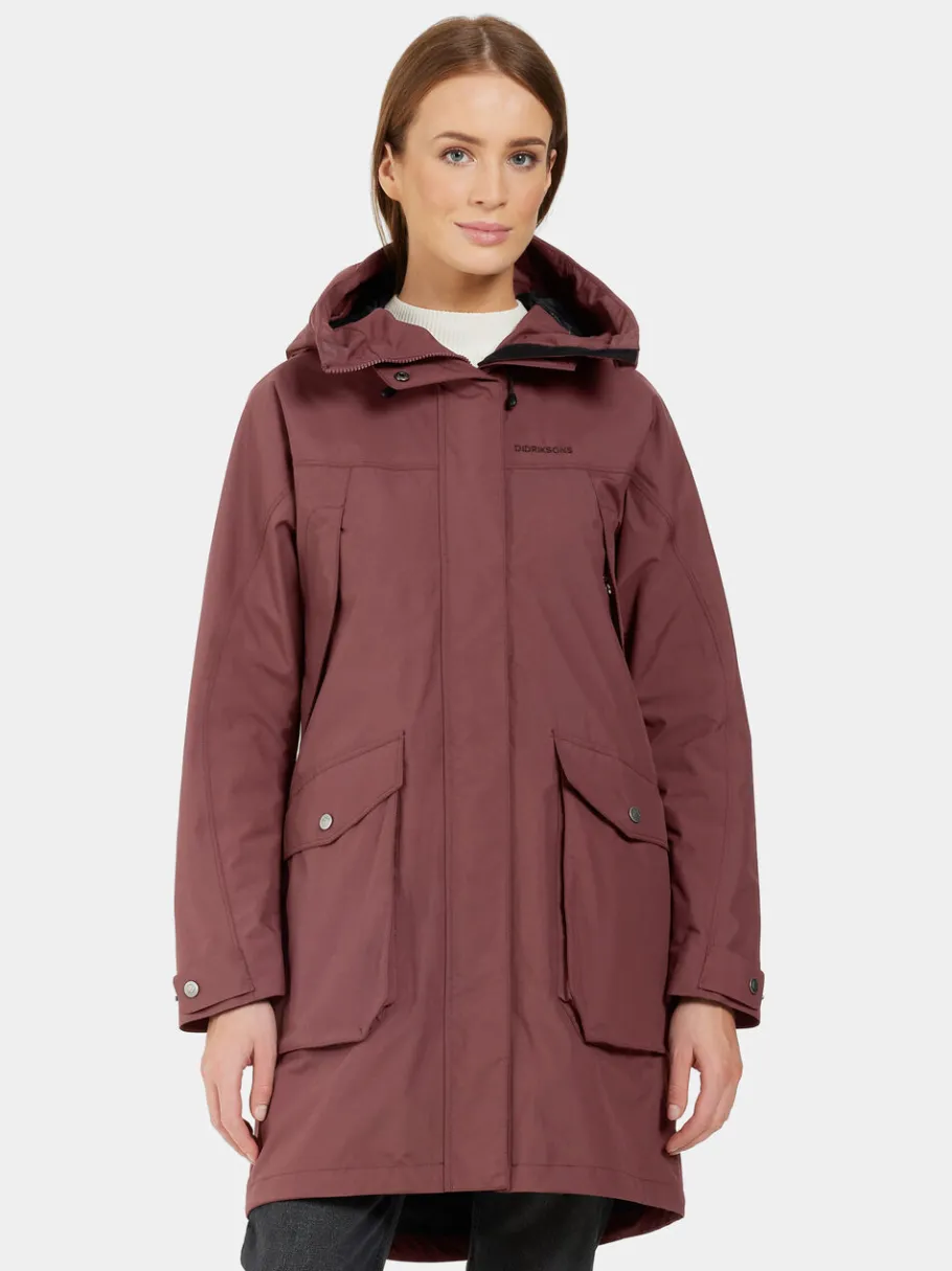 Outlet Didriksons Thelma Parka Old rust