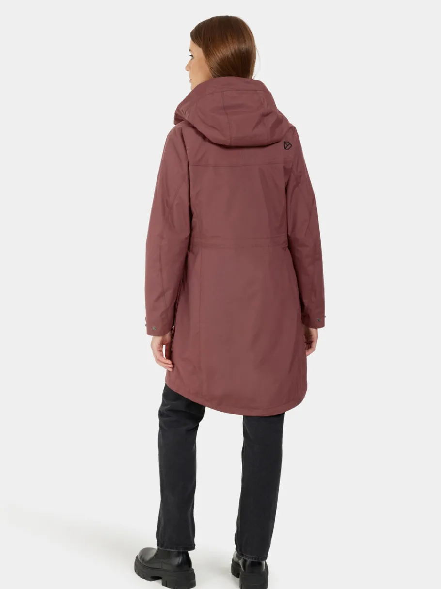 Outlet Didriksons Thelma Parka Old rust