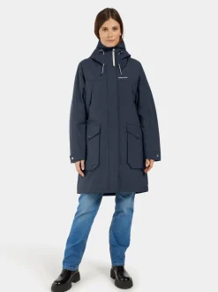 Outlet Didriksons Thelma Parka Dark Night Blue