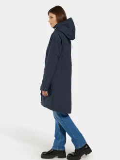 Outlet Didriksons Thelma Parka Dark Night Blue