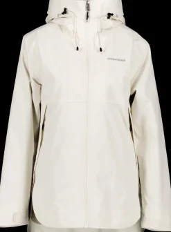 Outlet Didriksons Tilde Jacket White Foam