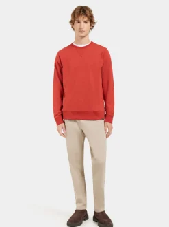 Hot Didriksons Torö Sweater Ochre Red