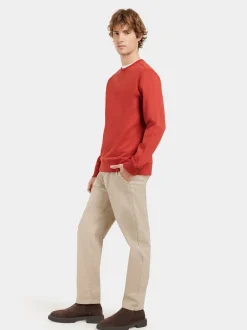 Hot Didriksons Torö Sweater Ochre Red