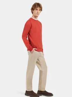 Hot Didriksons Torö Sweater Ochre Red
