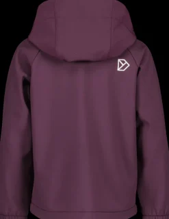 Sale Didriksons Troel Kids' Jacket Plumb