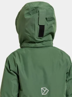 Sale Didriksons Tundran Kids' Parka Pine Green