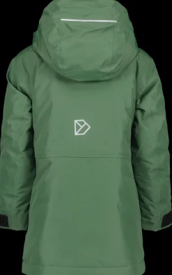 Sale Didriksons Tundran Kids' Parka Pine Green