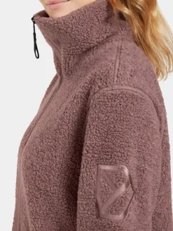 Outlet Didriksons UMI Full-Zip Faded Wine