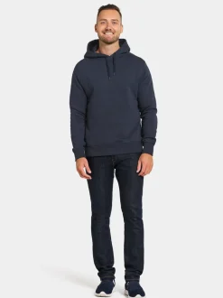 Outlet Didriksons Ven Men's Hoodie Navy/Dark print