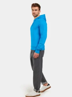 Didriksons Ven Men's Hoodie Sharp blue