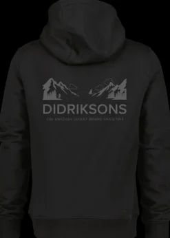 Discount Didriksons Ven Men's Hoodie Landscape Black