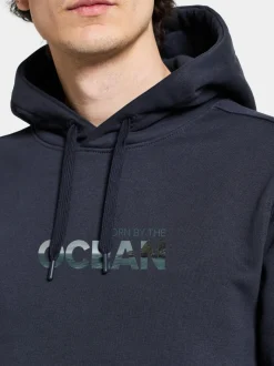 Discount Didriksons Ven Men's Hoodie Ocean Navy