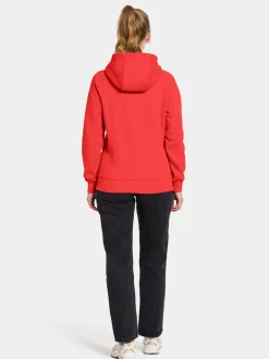 Clearance Didriksons Ven Women's Full-Zip Pomme Red