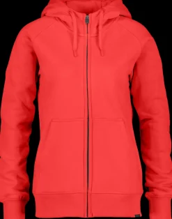 Clearance Didriksons Ven Women's Full-Zip Pomme Red