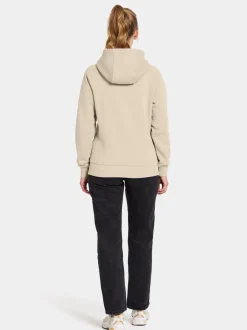 Outlet Didriksons Ven Women's Full-Zip Light Beige