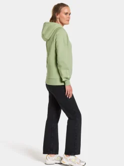 Online Didriksons Ven Women's Hoodie Soft Green