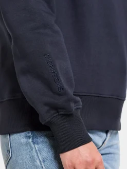 New Didriksons Ven Women's Hoodie Navy