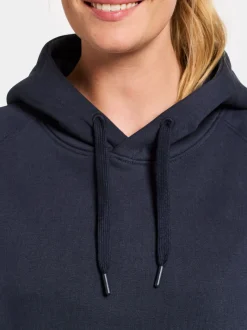 New Didriksons Ven Women's Hoodie Navy