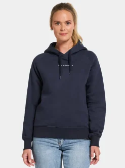 Online Didriksons Ven Women's Hoodie Printed Navy