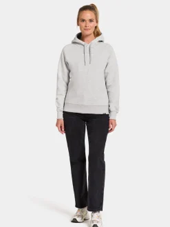 Outlet Didriksons Ven Women's Hoodie Printed Aluminum melange