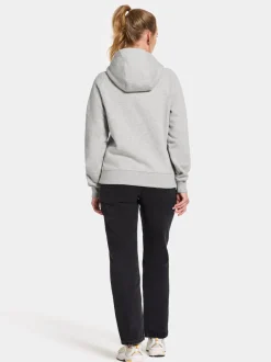 Outlet Didriksons Ven Women's Hoodie Printed Aluminum melange