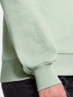 New Didriksons Ven Women's Hoodie Printed Pale Mint