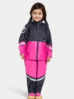 Didriksons Waterman Kids' Set Galon® Plastic Pink