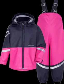 Didriksons Waterman Kids' Set Galon® Plastic Pink