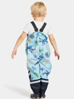 Didriksons Waterman Printed Kids' Set Ocean Multi Blue