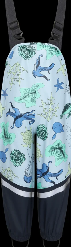 Didriksons Waterman Printed Kids' Set Ocean Multi Blue
