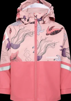 Hot Didriksons Waterman Printed Kids' Set Ocean Multi Pink