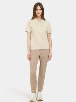 Clearance Didriksons Wivi Polo Light Beige