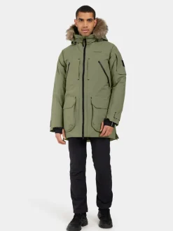 Outlet Didriksons Zeus Parka Wild Forest Green